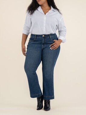 Kut from the Kloth Natalie High Rise Bootcut, Plus Size 18W18W / Choice W/Medium